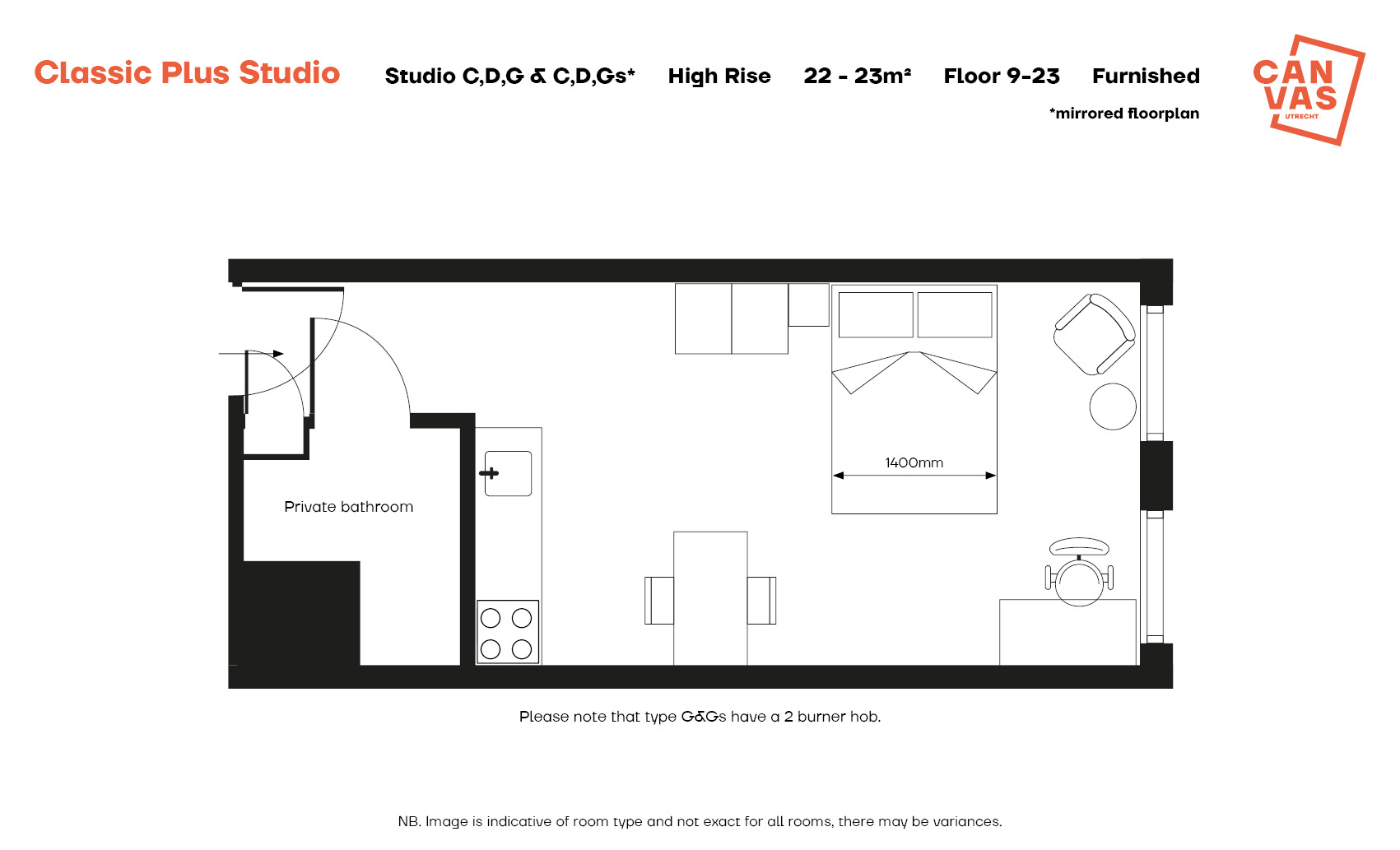Studio in Utrecht (HUU-866761)